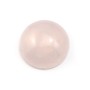 Cabochon Quartz Rose Rond-plat 14mm x 4pcs