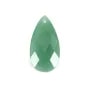 Colgante Aventurina gota facetada 13x25mm x 1pc