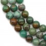 Australian dragon blood jade rond 10mm x 40cm