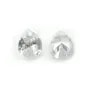 Zirkoniumoxid Tropfen Birne 6x8mm x 2pcs