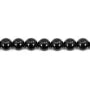 Spinelle black round 8mm x 40cm