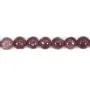 Lepidolite rotonda 4 mm x 40 cm