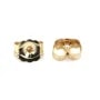 Poussoir d'oreilles 3.8x4.6mm - Gold Filled x 4pcs