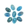 Cabochon Apatite ovale 4x6mm x 1pc