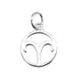 Sternzeichen Charm 10x15mm - Widder - 925 Silber x 1St
