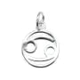 Sternzeichen Charm 10x15mm - Krebs - 925er Silber x 1St