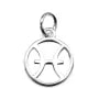 Breloque signe astrologique 10x15mm - Poissons - Argent 925 x 1pc
