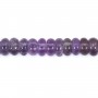 Ametista redonda - Heishi - 2x4mm x 39cm