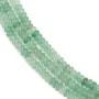 Aventurin Scheibe - Heishi - 2x4mm x 39cm