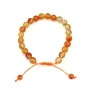 Bracelet Cornaline boule rond 8mm 