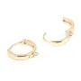 Brincos de Argola para Decorar 16mm - Dourado x 2 unidades