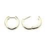 Creole Ohrhaken 17mm - Gold x 2 Stück