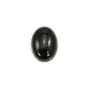 Cabochão de Ágata preta oval 4x6mm x 4 peças