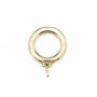 Bail round for half-drilled 14mm - Gold x 2pcs