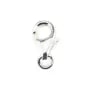 Lobster clasp 4x7mm - Sterling Silver x 2pcs