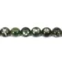 Green lepidolite round 10-11mm x 40cm