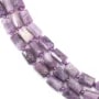 Lepidolite baroque 7x11mm x 41cm (32pcs)