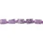 Lepidolite barocca 7x11mm x 41cm (32 pezzi)