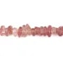 Strawberry Quartz chips x 80cm