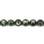 Grüne Lepidolith-Runde 11-12mm x 1 Stk.