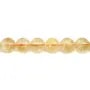 Citrino Redondo 10mm x 2uds