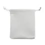 Light gray velvet pouch, 10x12cm x 1pc