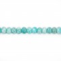 Amazonite Rondelle Facetata 4x6mm x 40cm