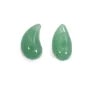 Aventurin Tropfen semi percé 10x20mm x 1 Stk.
