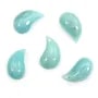 Amazonite drop pendant 10x20mm x 1pc