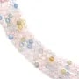 Beryll runde 3mm x 39cm