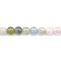 Beryll runde 3mm x 39cm
