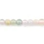 Béryl multicolore rond 2mm x 39cm
