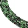 Ruby Zoisite round 3mm x 39cm