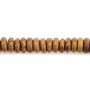 Jaspe pelle di elefante - Heishi - 2x6mm x 38cm