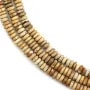 Landscape jasper bead - Heishi - 2x6mm x 39cm