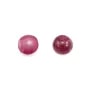 Cabochon Rubino rotondo 5.5-6mm x 1pz