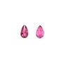 Tormalina rosa da incastonare, taglio a pera 3x5mm x 1pz