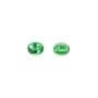 Tsavorite para engastar, tamanho oval 5x6mm x 1 peça