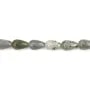 Labradorite drop 6x9mm x 40cm