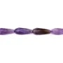 Amethyst Tropfen facettiert 6x16mm x 40cm