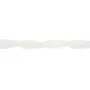 Jade blanc goutte 6x16mm x 40cm