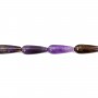 Amethyst drop 6x16mm x 39cm