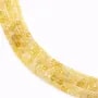 Opale jaune cube facetté 2mm x 39cm