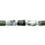 Moss agate baroque 7x11mm x 40cm (27pcs)
