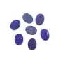 Cabochon Lapis Lazuli oval flach 6x8mm x 1 Stück