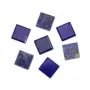 Cabochon Lapis Lazuli quadratisch flach 10mm x 1 Stk.