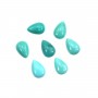 Cabochon Turchese a goccia 4x6mm x 1pz