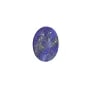 Cabochão de Lápis Lazúli oval plano 6x8mm x 1 peça