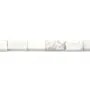 Howlite rectangle 2x4mm x 39cm