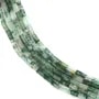 Agate mousse rectangle 2x4mm x 39cm
